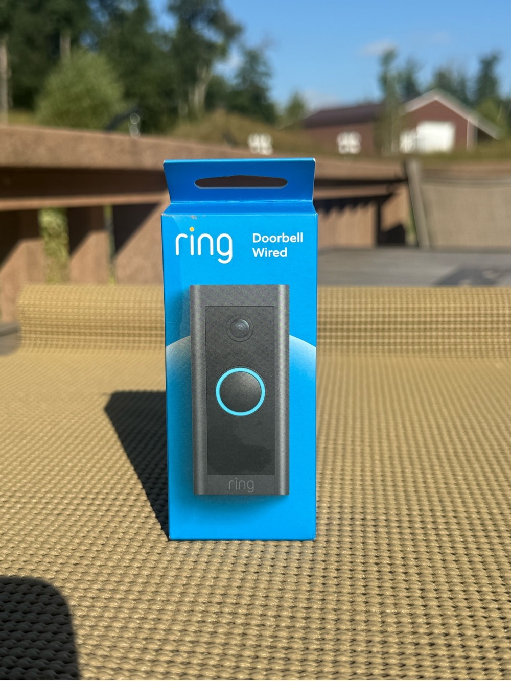 NIB Ring Video Doorbell Wired Camera Speak